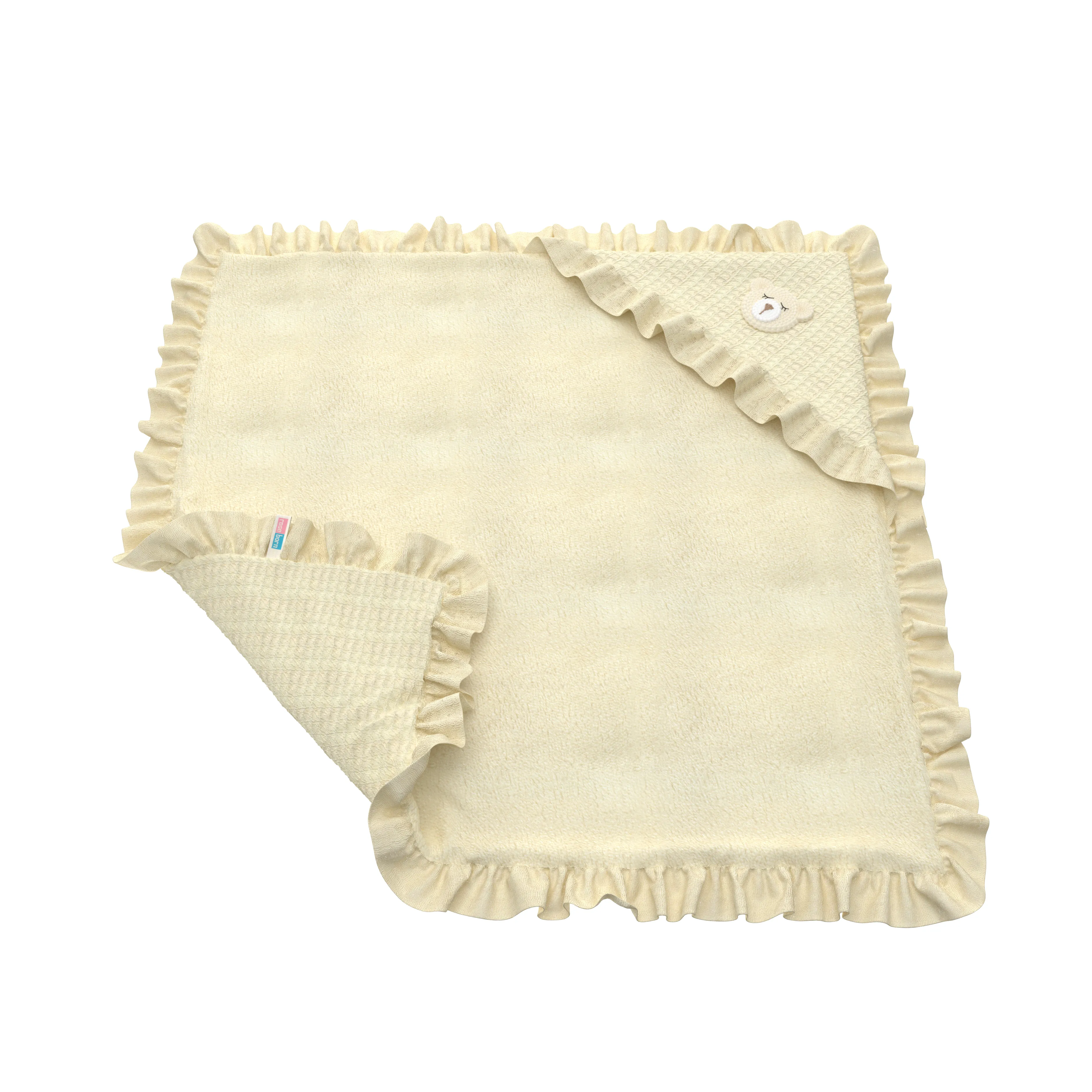 پتو دورپیچ کلاه دار Cotton Bear